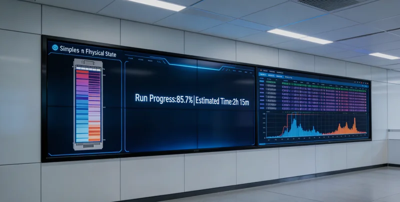 专业实验室人员操作基因测序仪