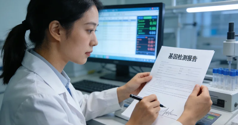 金昌基因检测与常规体检报告对比