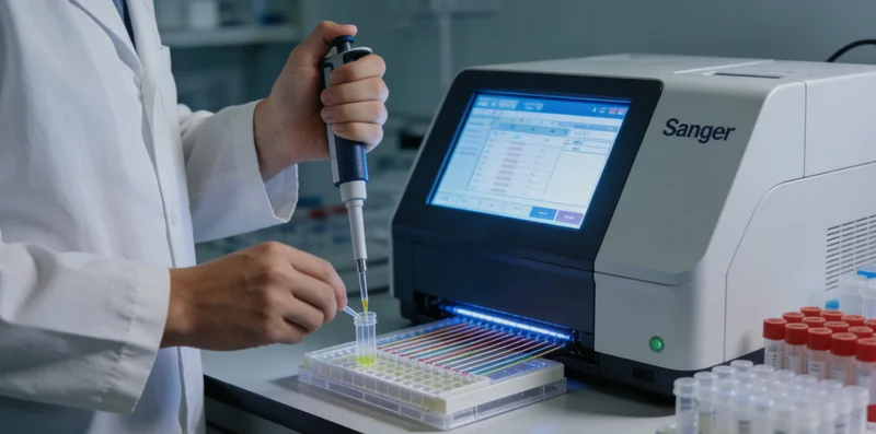 象征HBOC基因检测的DNA双