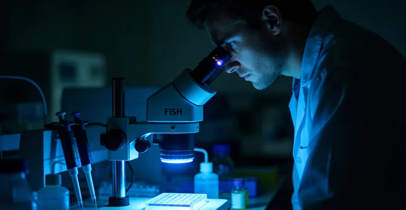 罗定女性在诊所进行遗传咨询