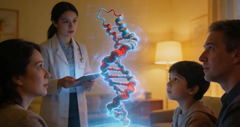 沙湾遗传咨询师与居民亲切沟通B