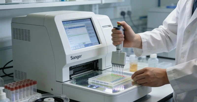 抽象化的DNA双螺旋与数据流，