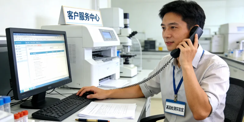 广州患者与遗传咨询师及家人进行