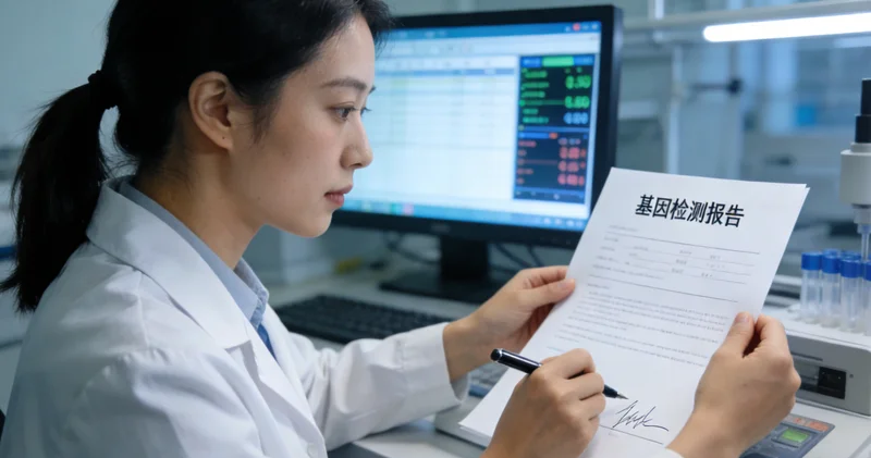 十堰肠癌风险基因检测报告解读示