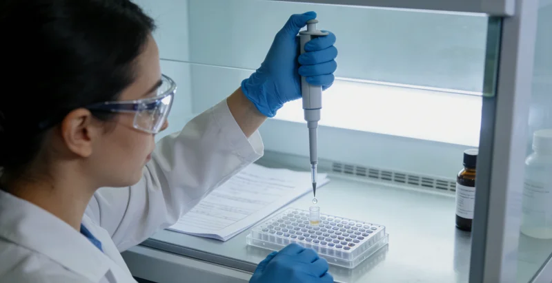 湛江基因检测采样流程示意