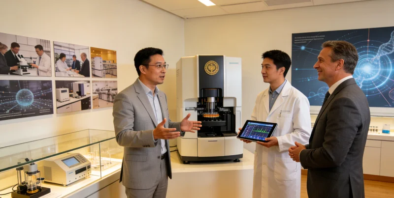 保定家庭围坐讨论家族遗传健康风