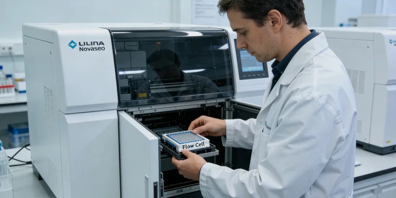 专业实验室进行地贫基因测序分析