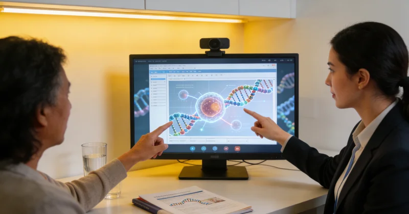 佳木斯遗传咨询师与来访者亲切沟