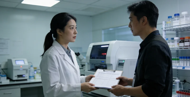 四会黑斑息肉综合征患者口唇黑斑