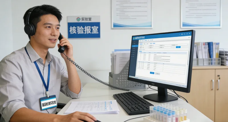 天门医院遗传咨询师为家庭解读基