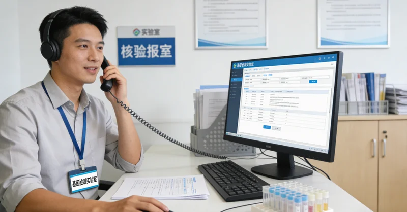 红河州遗传咨询师为家庭讲解遗传