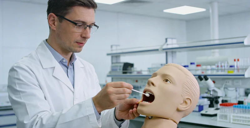 阿尔山地区基因检测无创采样过程