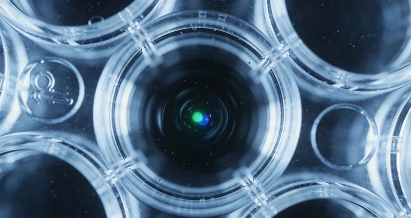 新密一家人共同查看健康报告，相