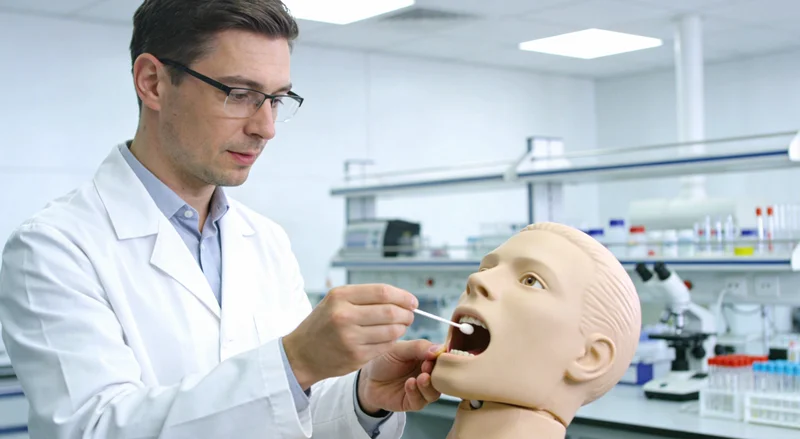 抚顺护士进行基因检测样本采集操