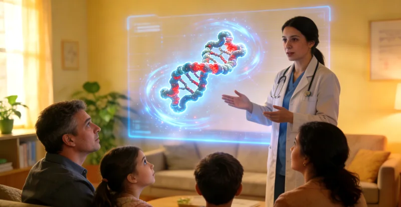 应城医院遗传咨询门诊医生与患者