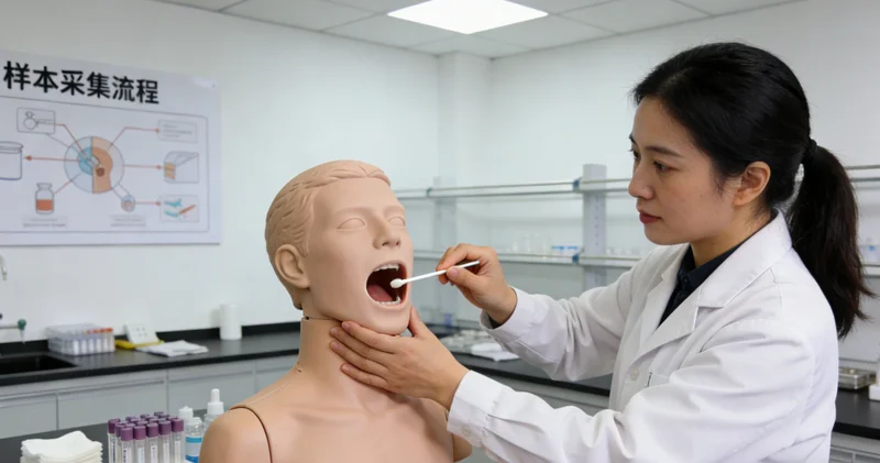 阿荣旗居民进行无创基因检测采样