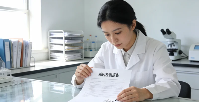 泉州医生为患者解读基因检测报告