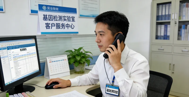 阿克苏遗传咨询师与居民解读检测