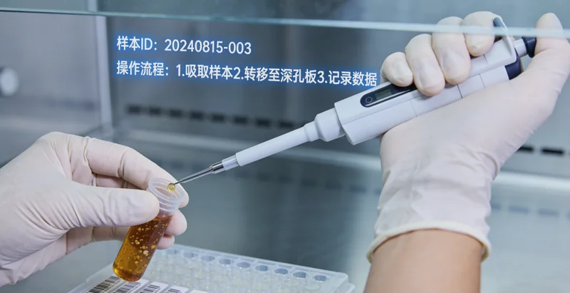 讷河市民进行无创基因检测唾液采