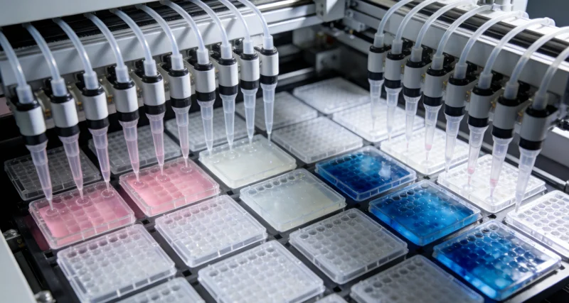 德惠医院医生为新生儿进行眼底红