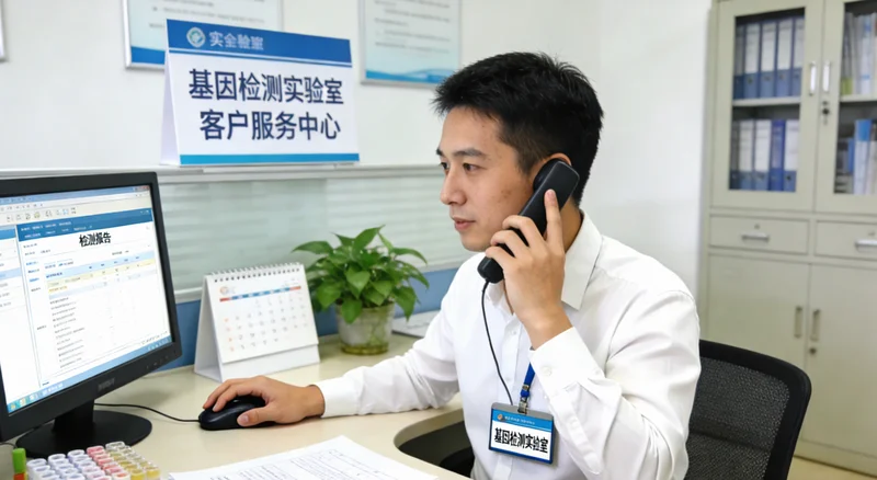 大连女性进行遗传咨询的场景