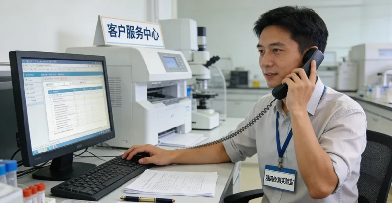 武汉女性在医院进行遗传咨询沟通