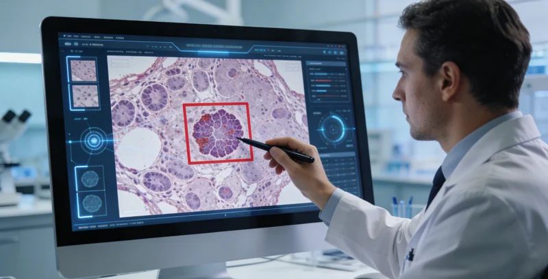 丽水实验室技术人员在显微镜下观