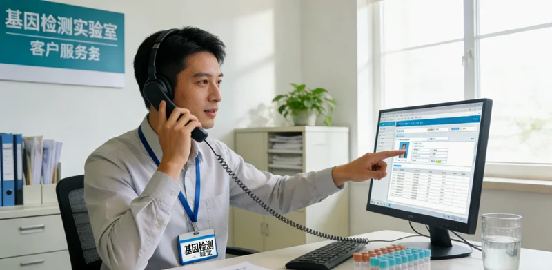 清远遗传咨询门诊医生与咨询者沟