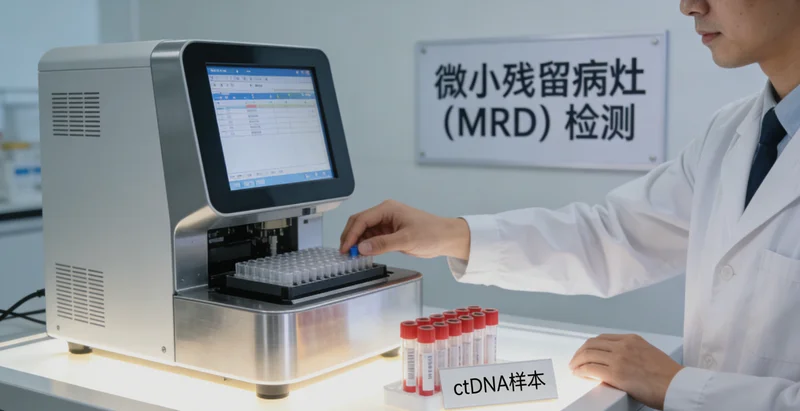 西苏旗地区护士进行无创基因检测