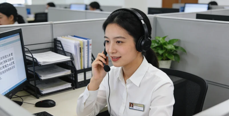 九江医生在办公室为患者解读基因