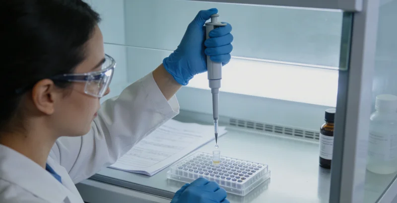 凉山地区医院进行基因检测采血样