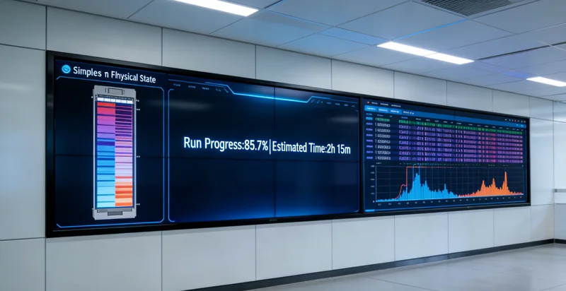 滕州基因测序实验室内部工作场景