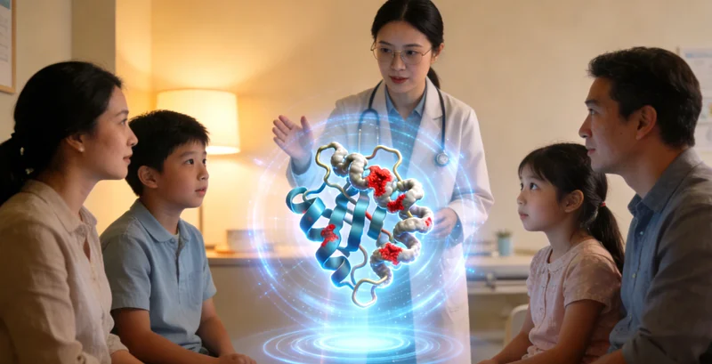 鄂州遗传咨询门诊家长带孩子问诊