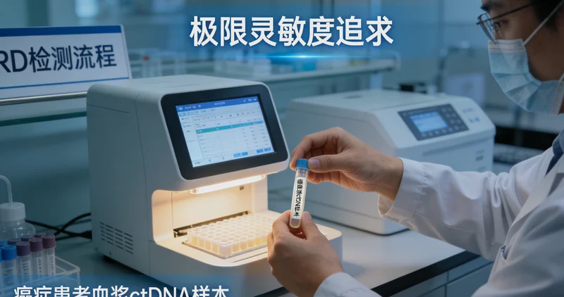 三亚医院护士进行无创基因检测采