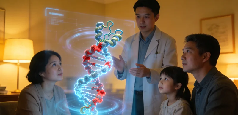 阜阳遗传咨询门诊医生与咨询者沟