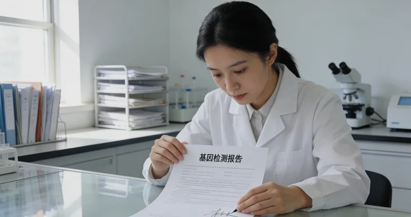 喀什医生解读基因检测报告与患者