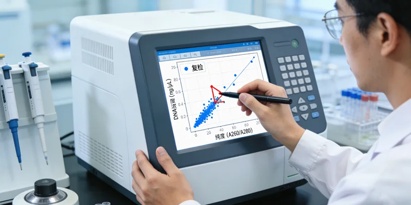 达茂旗女性进行乳腺健康检查示意