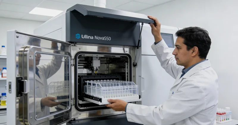 南宁基因检测实验室内部工作场景