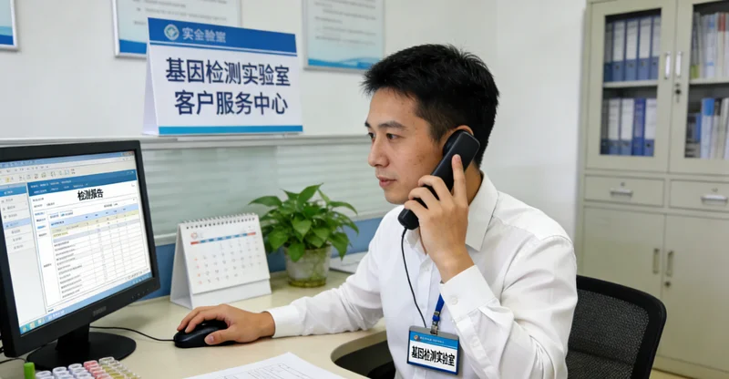 淮安家庭查看基因检测报告并讨论