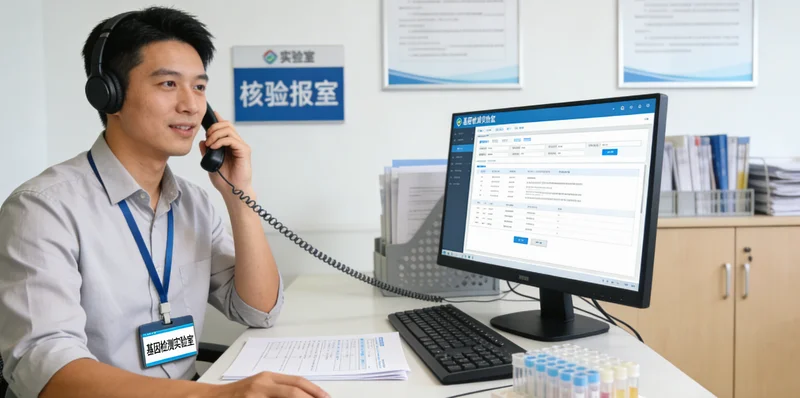 和田家庭进行遗传健康咨询与讨论