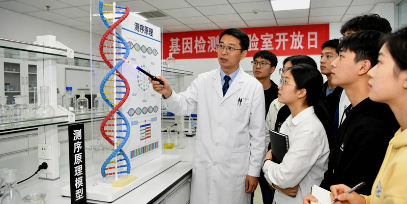 哈密合作基因检测实验室内部高通