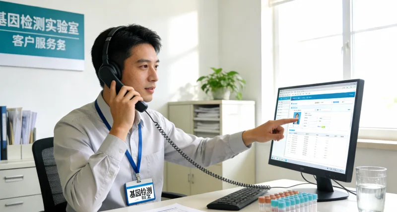 成都女性在专业机构与遗传咨询师