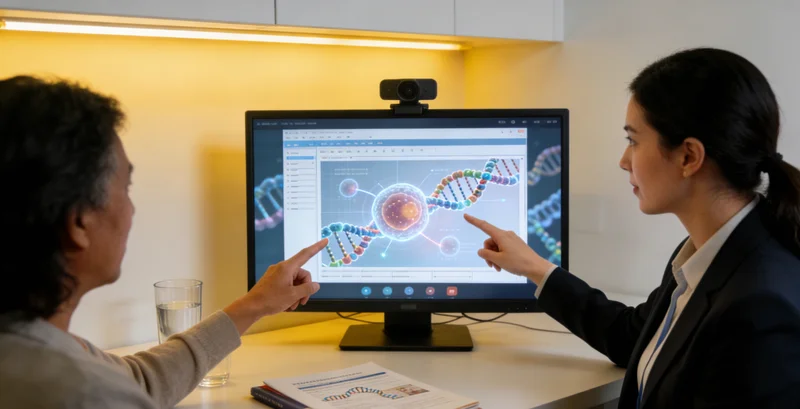 靖江家庭遗传咨询医生沟通场景