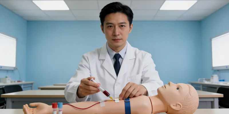 长垣进行基因检测血样采集过程