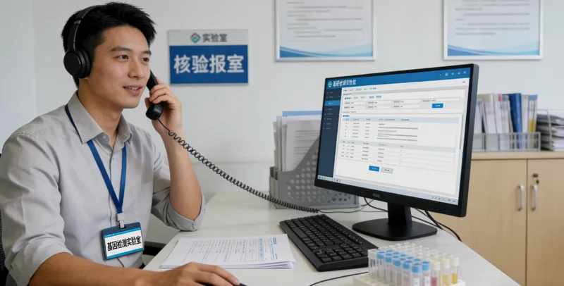 什邡夫妻进行遗传咨询场景