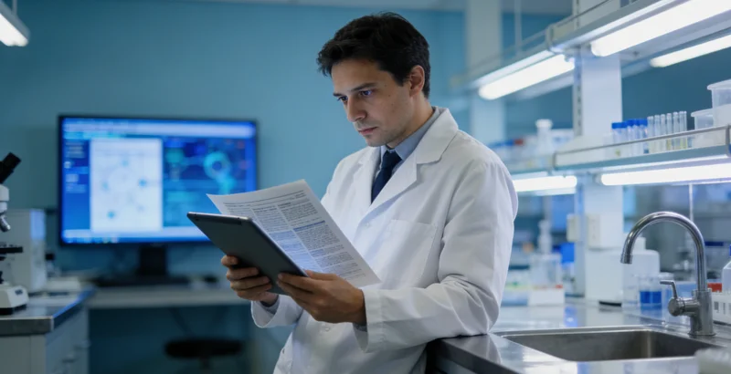 基因检测实验室内部工作流程与仪