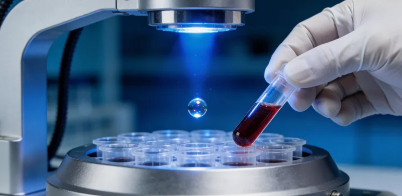 象征基因检测与生命科学的抽象概