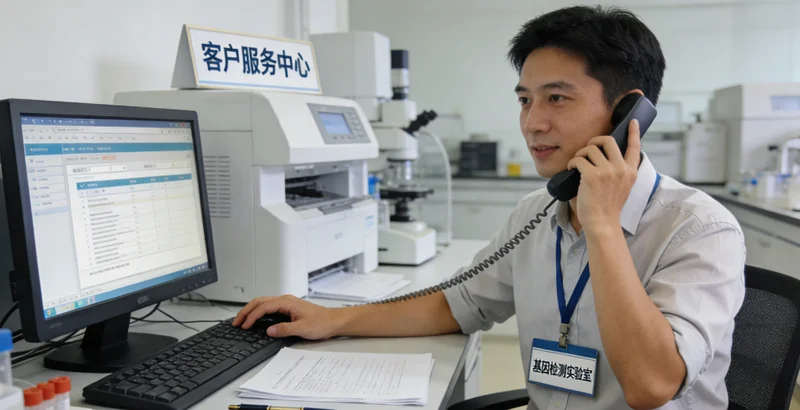 滁州家庭进行遗传健康咨询示意图