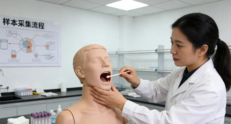 韶关市民进行无痛基因采样