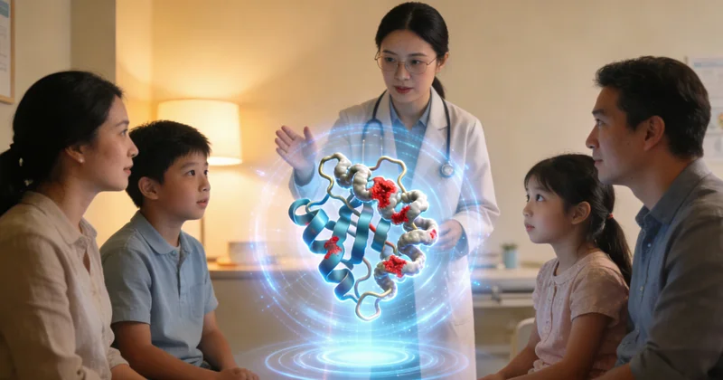 沁阳夫妇在咨询室与医生沟通备孕